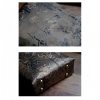 حقيبة يد من الخيزران مزينة برسومات سمكة الكوي والفراشة Butterfly Koi Fish Bamboo Handle Handbag