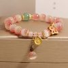Pulsera de la Paz con Ojo de Gato y Mariposa para la Tranquilidad Cat's Eye Butterfly Peace Bracelet for Tranquility