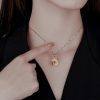 Colar Positivo de Carpa de Calcedônia em Prata 999 Chalcedony Koi Fish Positive Necklace in 999 Silver