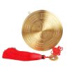 Mapa Bagua Chino de Cobre con Diseño de Nudos Chinese Copper Bagua Map with Knotting Design
