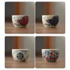 كوب شاي سيراميك صيني بشكل سمكة كوي Chinese Ceramic Koi Fish Teacup