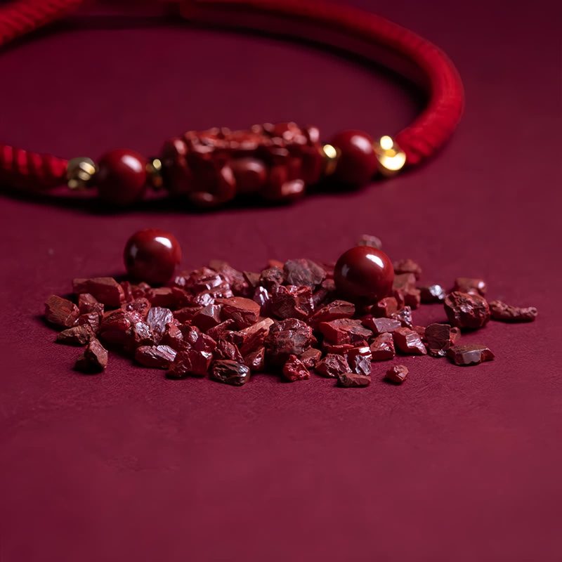 朱砂ピシャオ祝福保護ブレスレット Cinnabar PiXiu Blessing Protection Bracelet