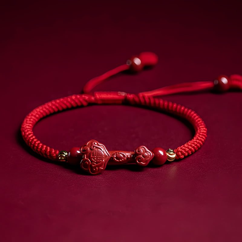 朱砂ピシャオ祝福保護ブレスレット Cinnabar PiXiu Blessing Protection Bracelet
