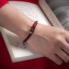 Pulsera de Atracción de Riqueza Pixiu de Cinabrio Cinnabar Pixiu Wealth Attraction Bracelet