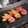 色が変わる鯉の魚レジンフィギュア Color Changing Koi Fish Resin Figurine