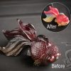 色が変わる鯉の魚レジンフィギュア Color Changing Koi Fish Resin Figurine
