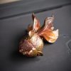 色が変わる鯉の魚レジンフィギュア Color Changing Koi Fish Resin Figurine