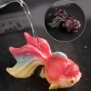 色が変わる鯉の魚レジンフィギュア Color Changing Koi Fish Resin Figurine