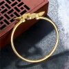 Pulseira Dupla de Carpas de Cobre para Prosperidade Copper Double Koi Fish Prosperity Bracelet