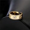 Anillo Ajustable de Ojo Turco en Cobre Copper Evil Eye Adjustable Ring