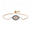 Pulsera de Protección con Ojo Turco de Cobre Copper Evil Eye Protection Bracelet