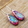 Aretes de Piedra Emperador para la Felicidad Emperor Stone Happiness Earrings
