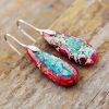 Aretes de Piedra Emperador para la Felicidad Emperor Stone Happiness Earrings