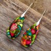 Aretes de Piedra Emperador para la Felicidad Emperor Stone Happiness Earrings