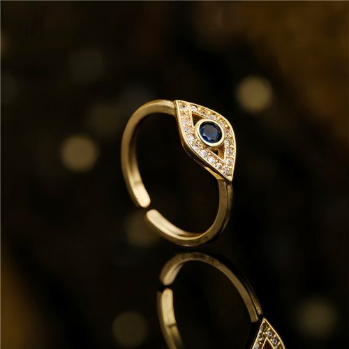 Cincin Perlindungan Tembaga Mata Jahat Cincin Perlindungan Tembaga Mata Jahat