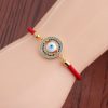 Pulseira de Proteção com Fio Vermelho e Olho Grego Evil Eye Red String Protection Bracelet