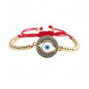 Pulseira de Proteção com Fio Vermelho e Olho Grego Evil Eye Red String Protection Bracelet