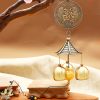Campana de Viento de Cobre con Pez Koi Feng Shui Feng Shui Copper Koi Fish Wind Chime