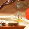 Campana de Viento de Cobre con Pez Koi Feng Shui Feng Shui Copper Koi Fish Wind Chime