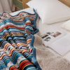 Manta Suave Geométrica Geometric Soft Throw Blanket