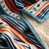 Manta Suave Geométrica Geometric Soft Throw Blanket