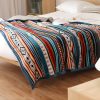 Manta Suave Geométrica Geometric Soft Throw Blanket