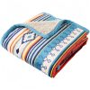 Manta Suave Geométrica Geometric Soft Throw Blanket