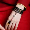 Gold Sheen Obsidian Tiger Eye Wohlstandsarmband Gold Sheen Obsidian Tiger Eye Wealth Bracelet