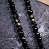 Gold Sheen Obsidian Tiger Eye Wohlstandsarmband Gold Sheen Obsidian Tiger Eye Wealth Bracelet