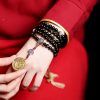 Gold Sheen Obsidian Tiger Eye Wohlstandsarmband Gold Sheen Obsidian Tiger Eye Wealth Bracelet