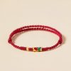 Pulseira Artesanal de Carpa Dourada para Prosperidade Handcrafted Koi Fish Wealth Bracelet