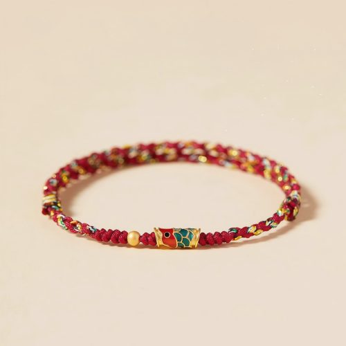 Pulsera Artesanal de Carpas Koi para la Abundancia Pulsera Artesanal de Carpas Koi para la Abundancia