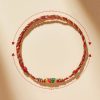 Pulseira Artesanal de Carpa Dourada para Prosperidade Handcrafted Koi Fish Wealth Bracelet