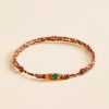 Pulseira Artesanal de Carpa Dourada para Prosperidade Handcrafted Koi Fish Wealth Bracelet