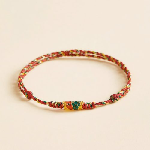 Pulsera Artesanal de Carpas Koi para la Abundancia Pulsera Artesanal de Carpas Koi para la Abundancia