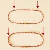 Pulseira Artesanal de Carpa Dourada para Prosperidade Handcrafted Koi Fish Wealth Bracelet