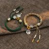 Pulsera tejida tibetana artesanal Om Mani Padme Hum, amuleto de la suerte y la fortuna Handmade Tibetan Om Mani Padme Hum Luck Fortune Braided Bracelet