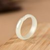 Anillo de la Suerte con Koi de Jade de Hetian Hetian Jade Koi Fish Luck Ring