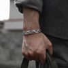 Pulseira de Cobre com Peixe Koi para Prosperidade Koi Fish Copper Wealth Cuff Bracelet