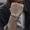 Pulseira de Cobre com Peixe Koi para Prosperidade Koi Fish Copper Wealth Cuff Bracelet