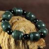 Natural Cyan Jade Healing Bracelet Natural Cyan Jade Healing Bracelet