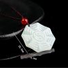 Collar con dije de Jade Natural Bagua Yin Yang Natural Jade Bagua Yin Yang Pendant Necklace