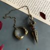 Pingente de Colar Curativo de Cobre com Pentagrama Pentagram Copper Healing Necklace Pendant