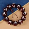 Pulsera de Sándalo Rojo Yin Yang: Armonía y Protección Red Sandalwood Yin Yang Harmony Bracelet