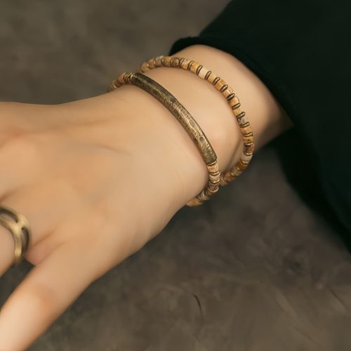 Pulsera de Armonía con Jaspe Imagen y Sodolita Pulsera de Armonía con Jaspe Imagen y Sodolita