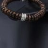 Pulsera Tibetana de Cáscara de Coco Om Mani Padme Hum Tibetan Coconut Shell Om Mani Padme Hum Bracelet