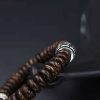 Pulsera Tibetana de Cáscara de Coco Om Mani Padme Hum Tibetan Coconut Shell Om Mani Padme Hum Bracelet