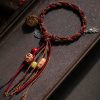 Pulsera de Hilo Tibetana con Carpa Koi de Colores Tibetan Colorful Thread Koi Fish String Bracelet