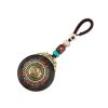 Llavero de Concha Tibetana Om Mani Padme Hum Tibetan Conch Om Mani Padme Hum Key Chain