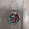 Collar curativo de pez Koi de cobre tibetano Tibetan Copper Koi Fish Healing Necklace